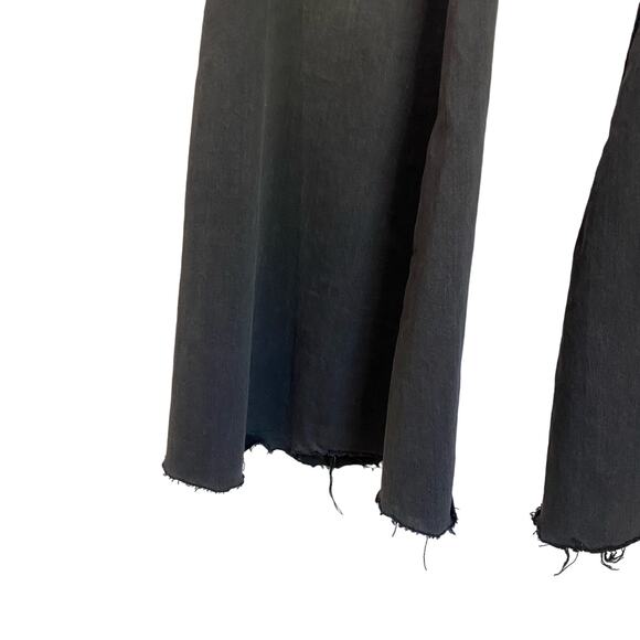 We The Free Black Wash Groovy Ultra Flare Jeans Size 27 Short - Picture 3 of 12